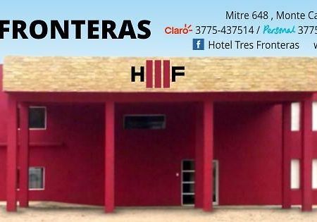 Hotel Tres Fronteras Monte Caseros Luaran gambar